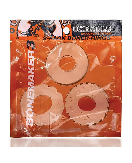 Couples Oxballs Oxballs Bonemaker 3 Pack Cockring Kit