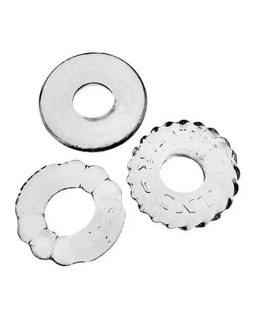 Couples Oxballs Oxballs Bonemaker 3 Pack Cockring Kit