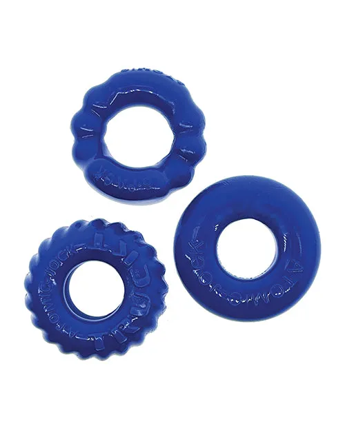 Couples Oxballs Oxballs Bonemaker 3 Pack Cockring Kit