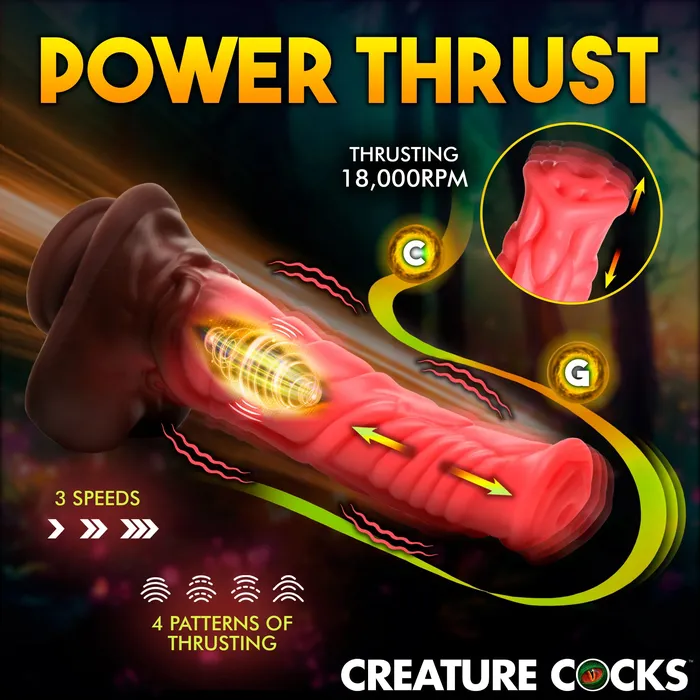 Creature Cocks Female Sex Toys Creature Cocks Thrusting Centaur with Remote Control