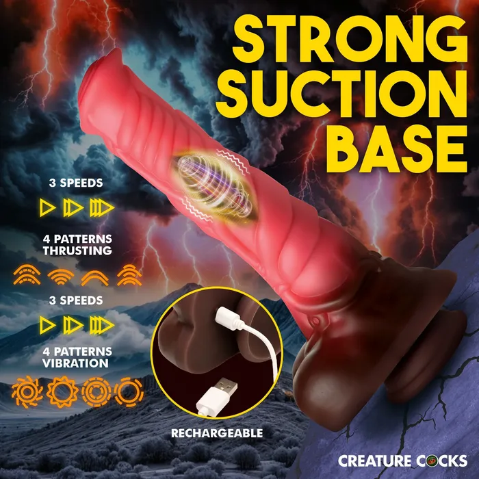 Creature Cocks Female Sex Toys Creature Cocks Thrusting Centaur with Remote Control