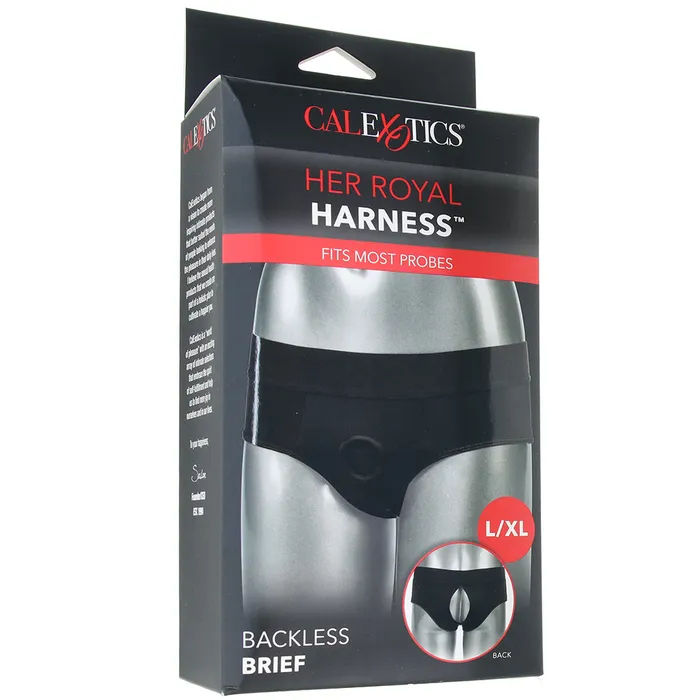 Female Sex Toys CalExotics Her Royal Harness Backless Brief XL Female Sex Toys CalExotics Her Royal Harness Backless Brief XL