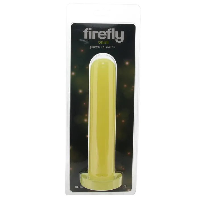 Firefly Thrill Large Dildo in Yellow ns novelties Female Sex Toys