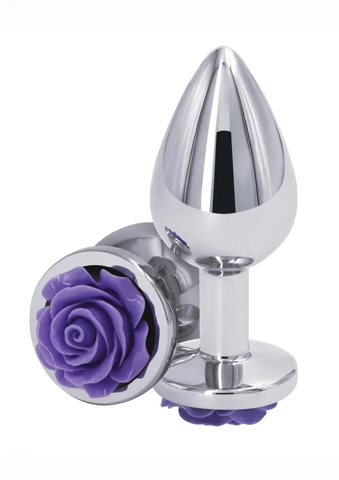 Rear Assets Anal Rear Assets Rose Aluminum Anal Plug