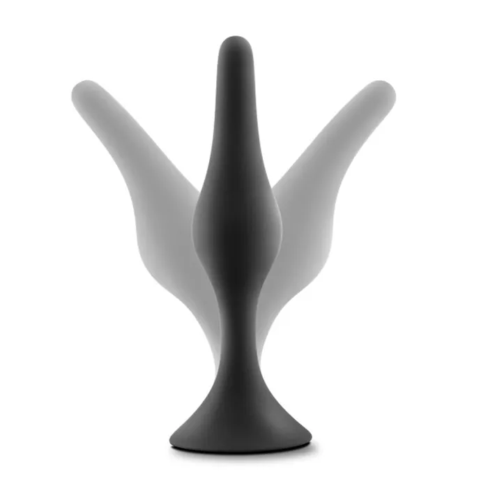 Anal Adventures Platinum Silicone Black Blush Novelties Anal Anal Adventures Platinum Silicone Black Blush Novelties Anal