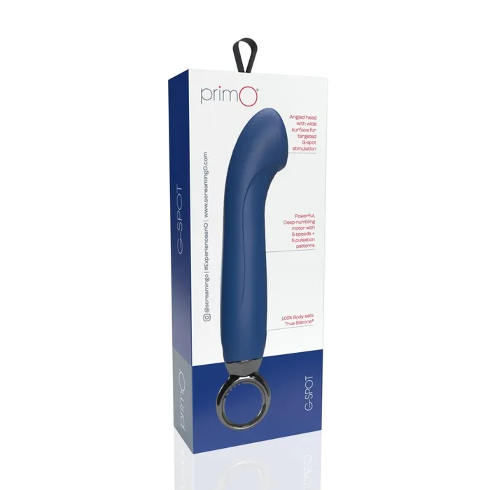 Primo GSpot Rechargeable Vibrator Screaming O Female Sex Toys Primo GSpot Rechargeable Vibrator Screaming O Female Sex Toys