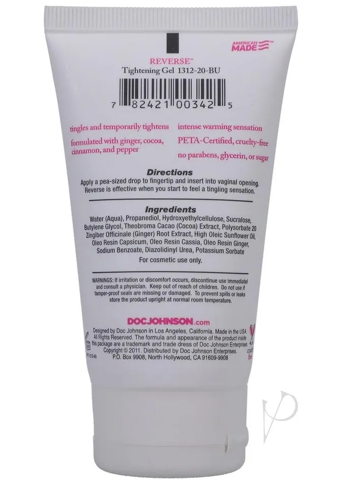 Enhancers Intimate Enhancements Reverse Tightening Gel Women 2oz Bulk Enhancers Intimate Enhancements Reverse Tightening Gel Women 2oz Bulk